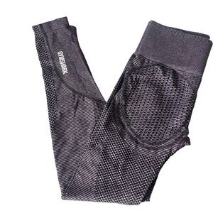 Gymshark Textured  Purple Leggings Sz S